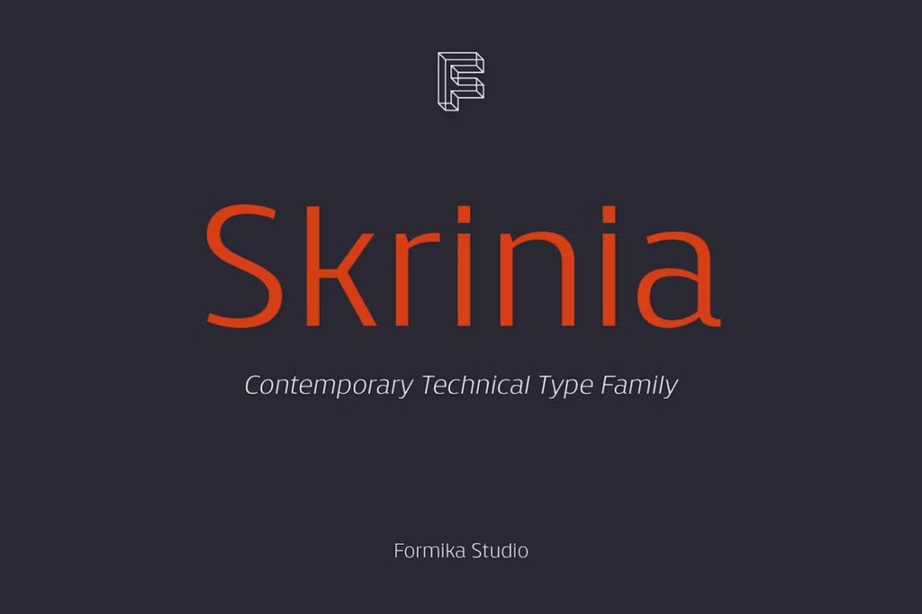 skrinia font