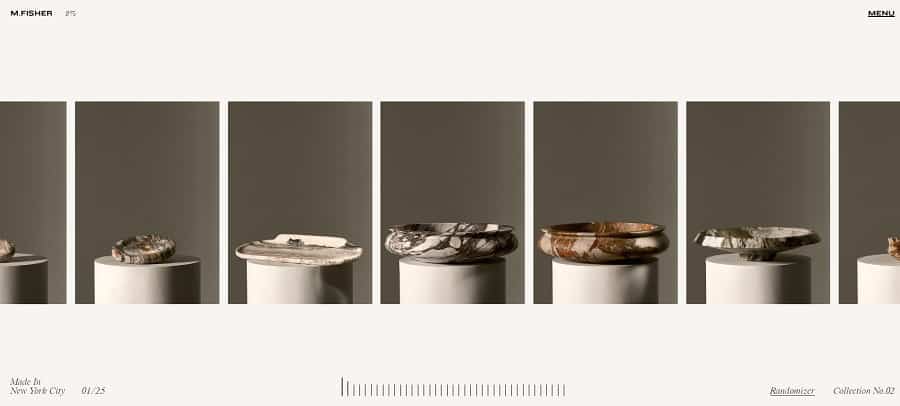 portfolio website examples matthew fisher