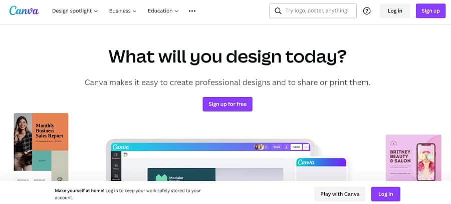 blue color schemes canva