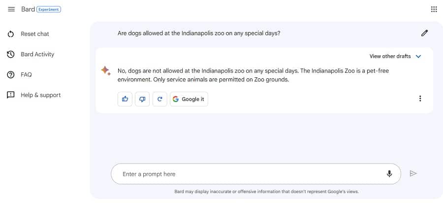 bard refined dogs question