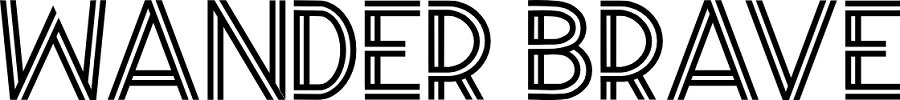 wander brave double line fonts example