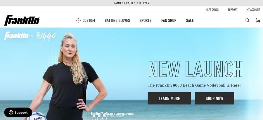 franklin sports screenshot