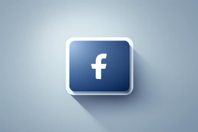 The Facebook logo.