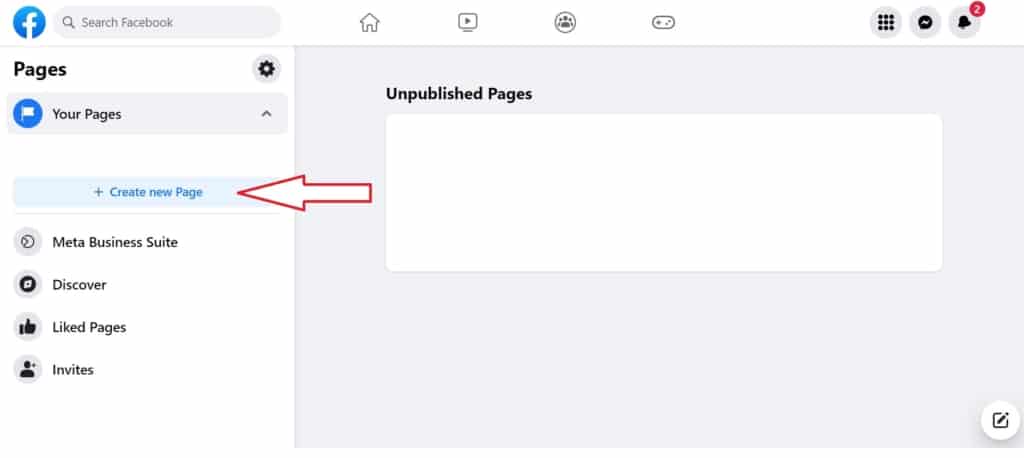 how to create a facebook business page create new page