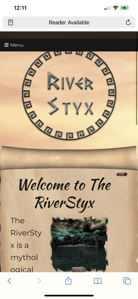 river styx mobile screenshot