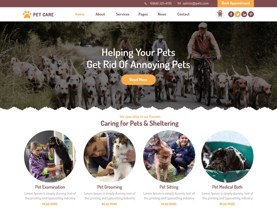 pet grooming themes winner