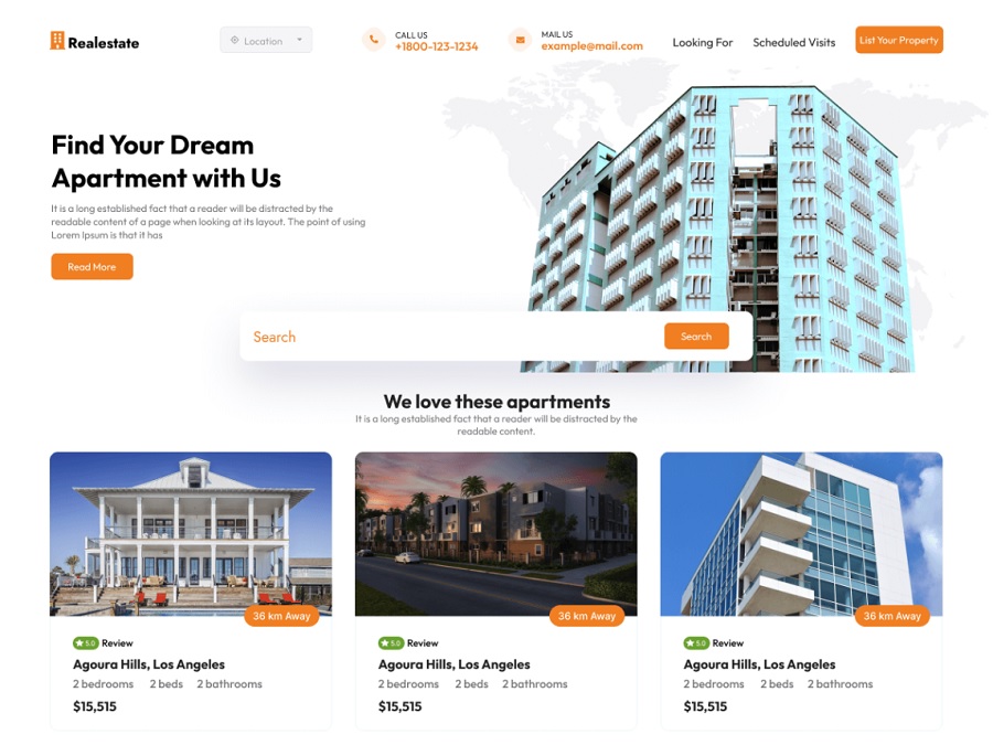 real estate themes