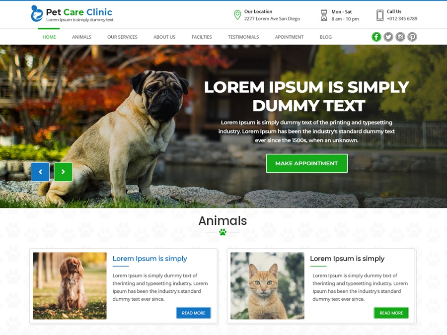 pet grooming themes