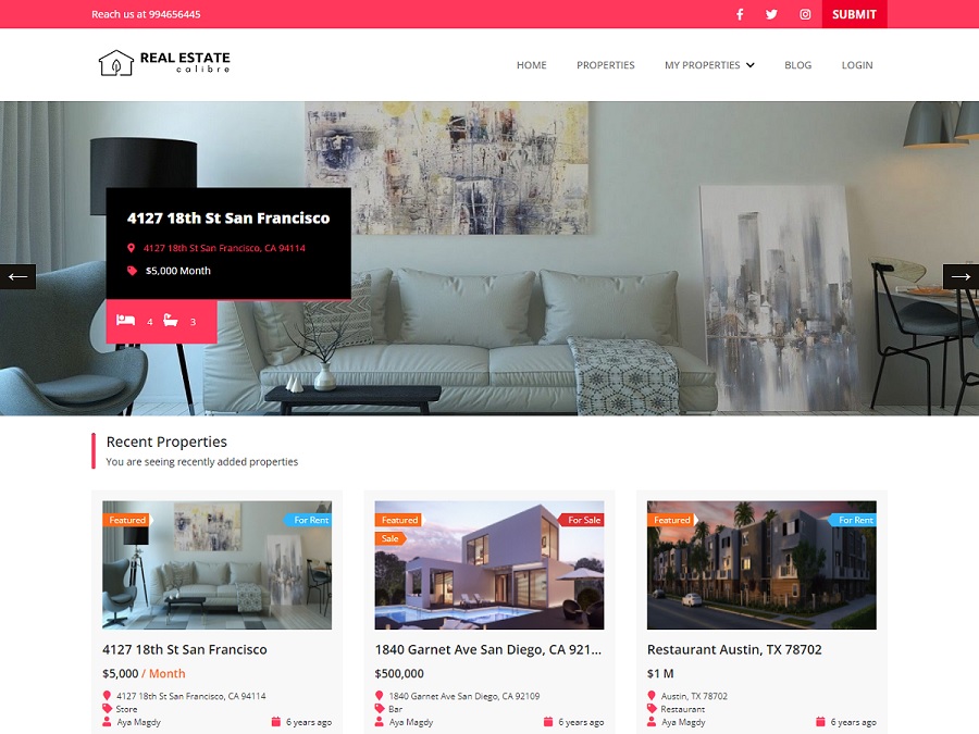 real estate themes winner