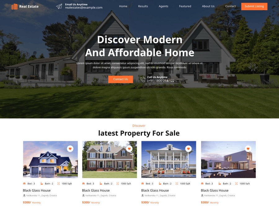 real estate themes