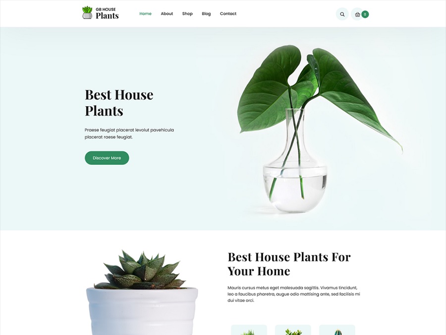flower shop themes example