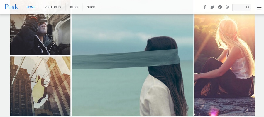 portfolio themes example
