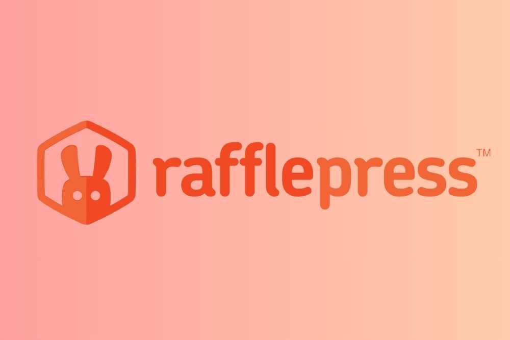 rafflepress homepage screenshot