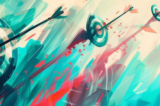 3 targets with arrows hitting the bullseyes