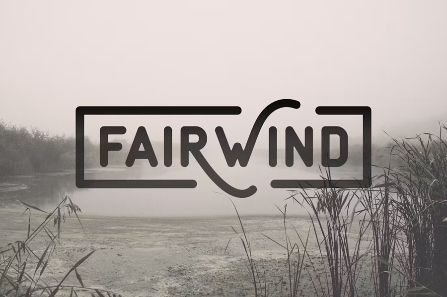 fairwind vintage modern font