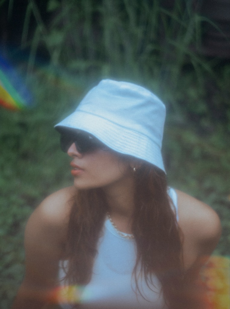 a woman wearing y2k fashion