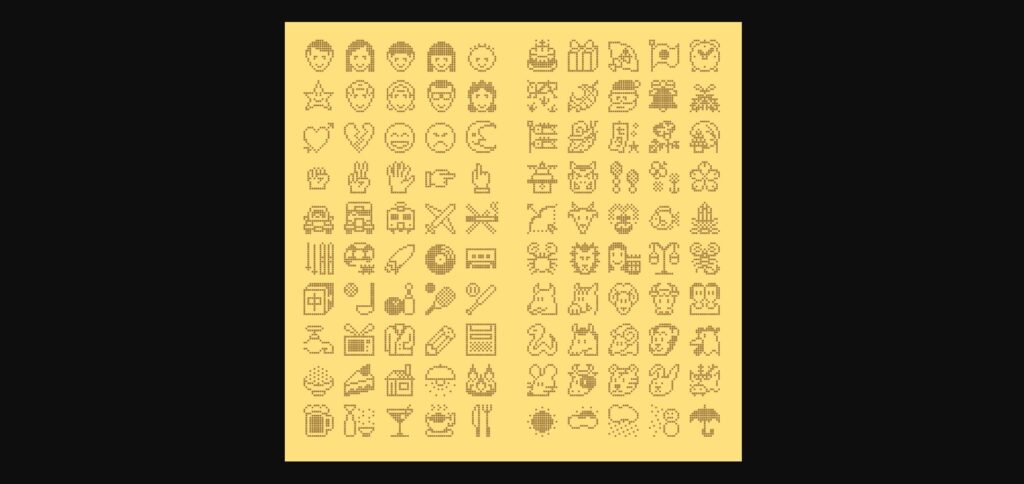 The original emojis.