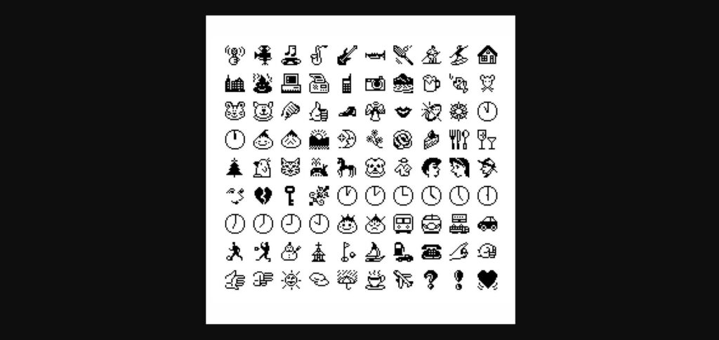A set of emojis.