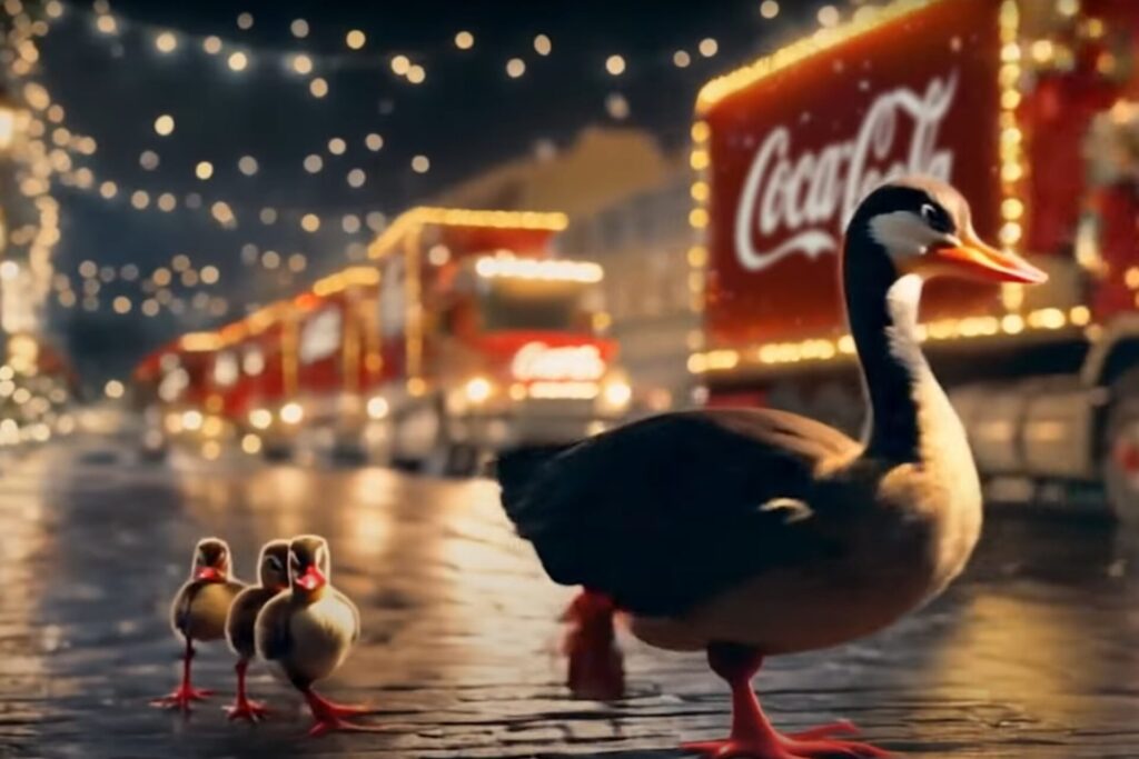 Ducks walking