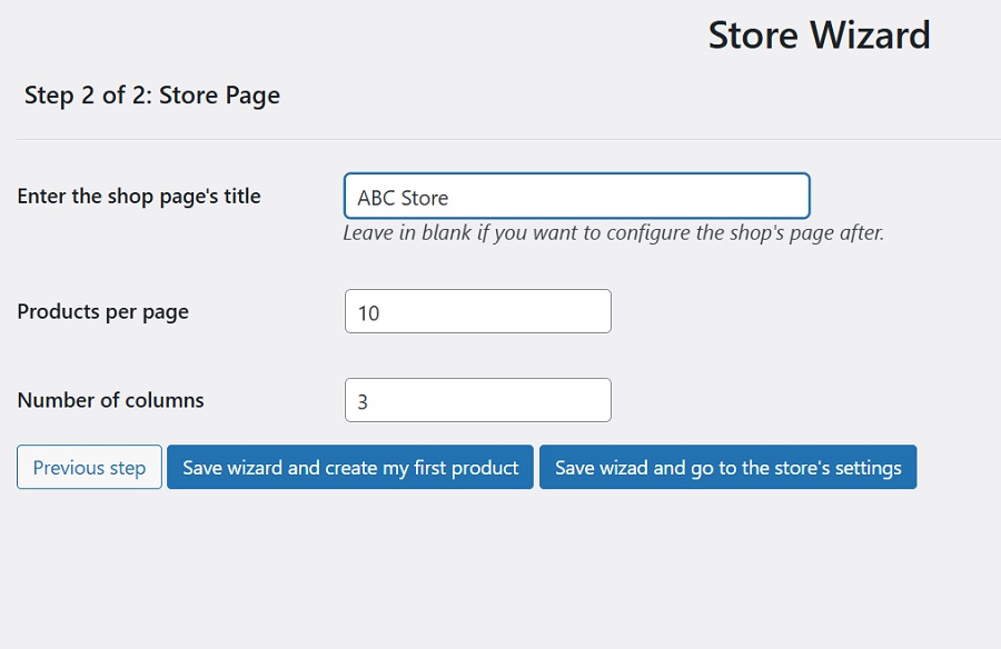sell downloads store wizard screenshot