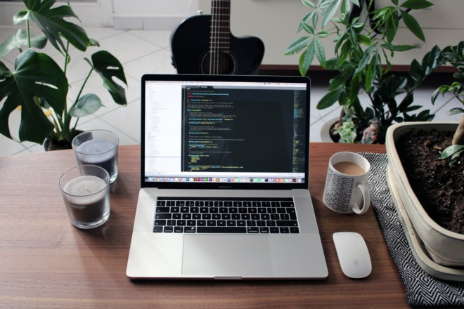 image of person at laptop