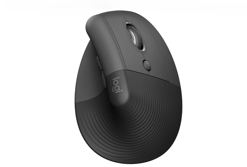 A black mouse