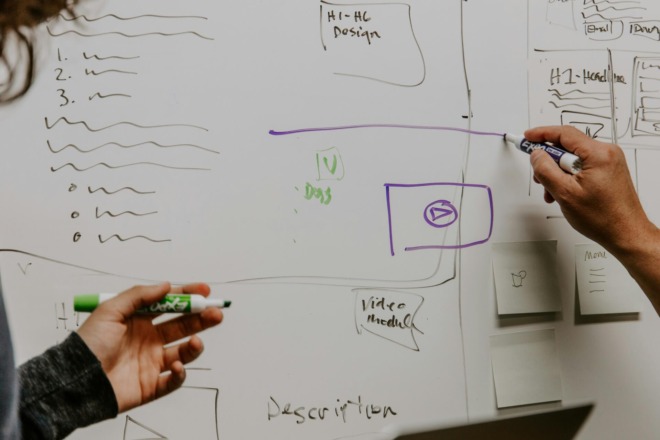marketing team plans marketing strategies