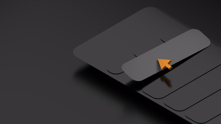 Dark mode UI visualization